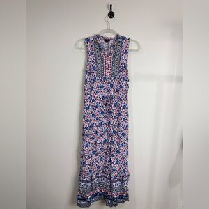 Talbots Women’s Sleeveless Floral Maxi Dress 4P